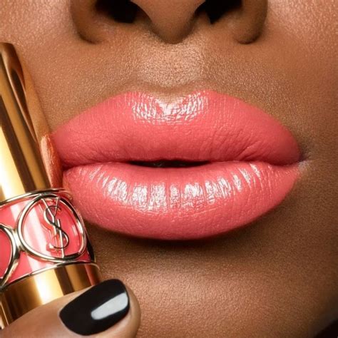 ysl rouge volupte shine corail intuitive